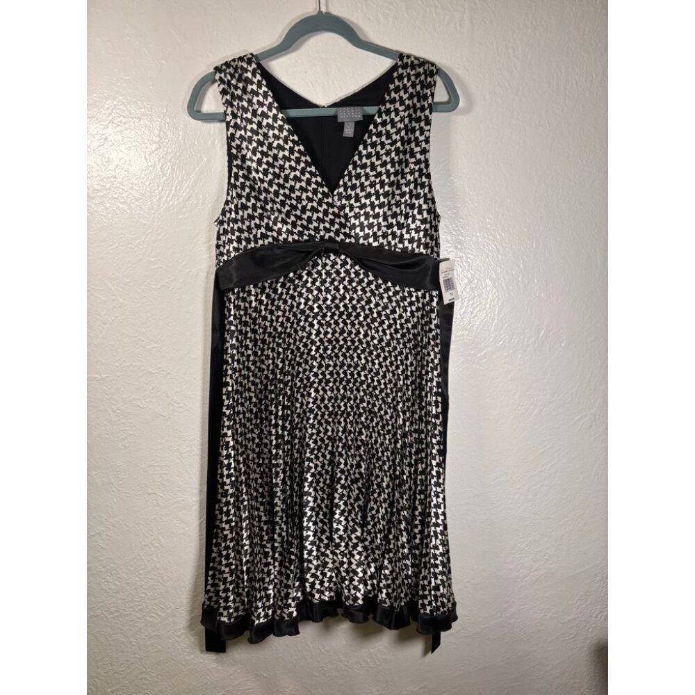 Rabbit Rabbit Rabbit‎ Designs Dress 12 Sleeveless NWT Lined Pleated Skirt Pin-up